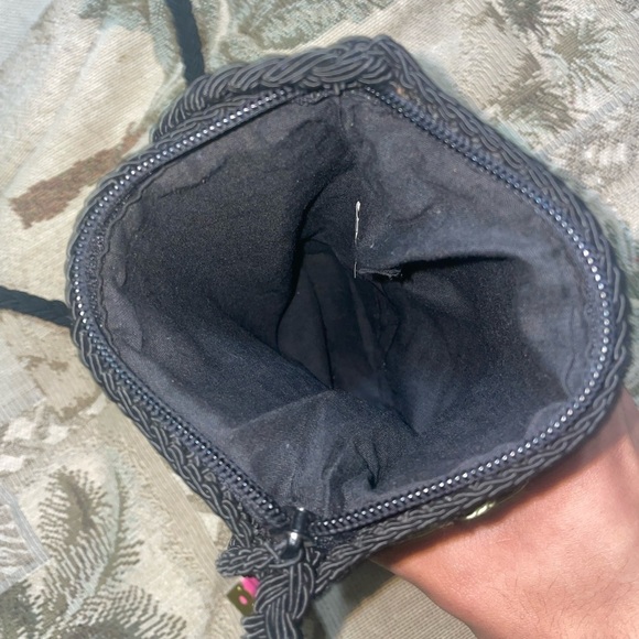 Vintage Crossbody crotchet bag woven bag floral bag y2k bag travel bag - Picture 9 of 12